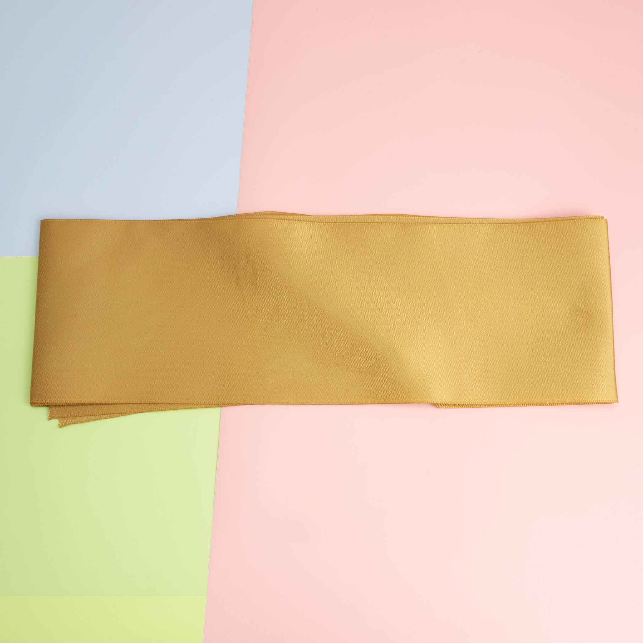 Satin Sash - Gold