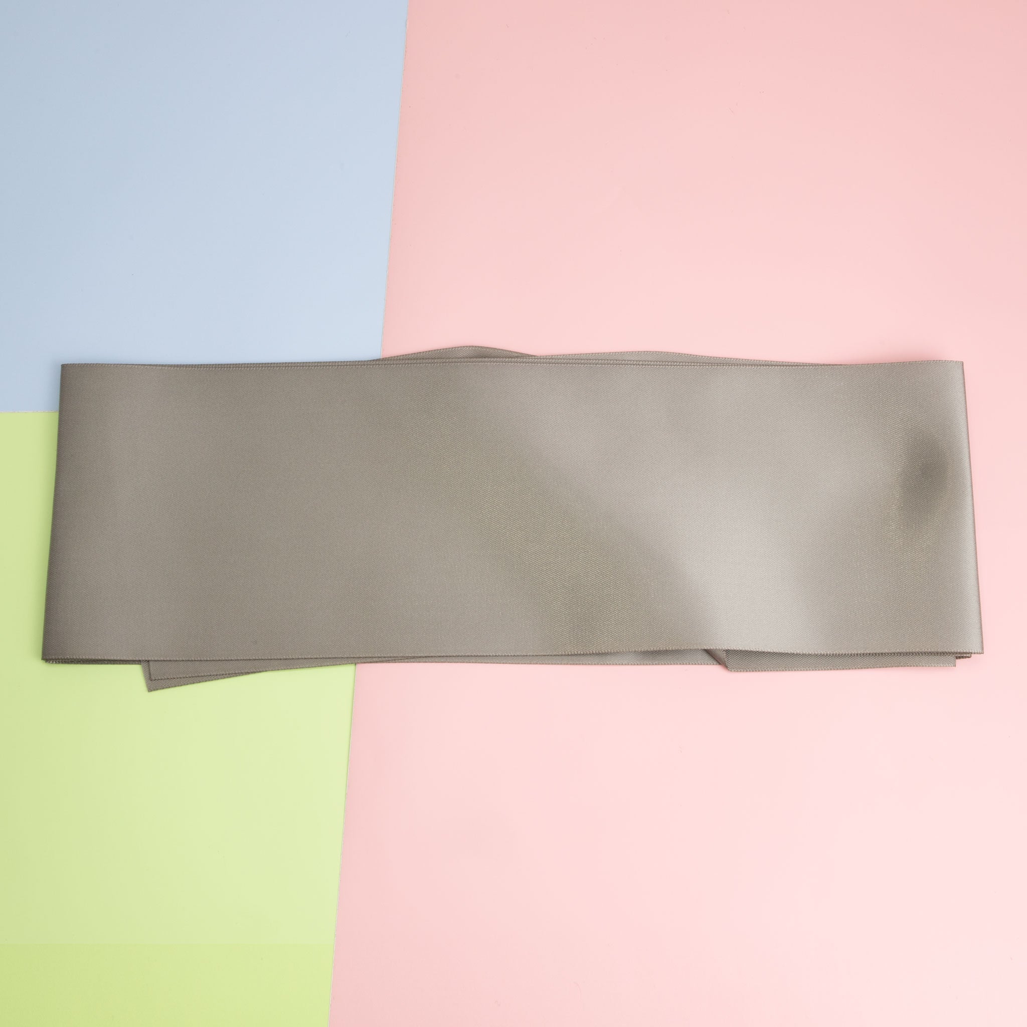 Satin Sash - Grey