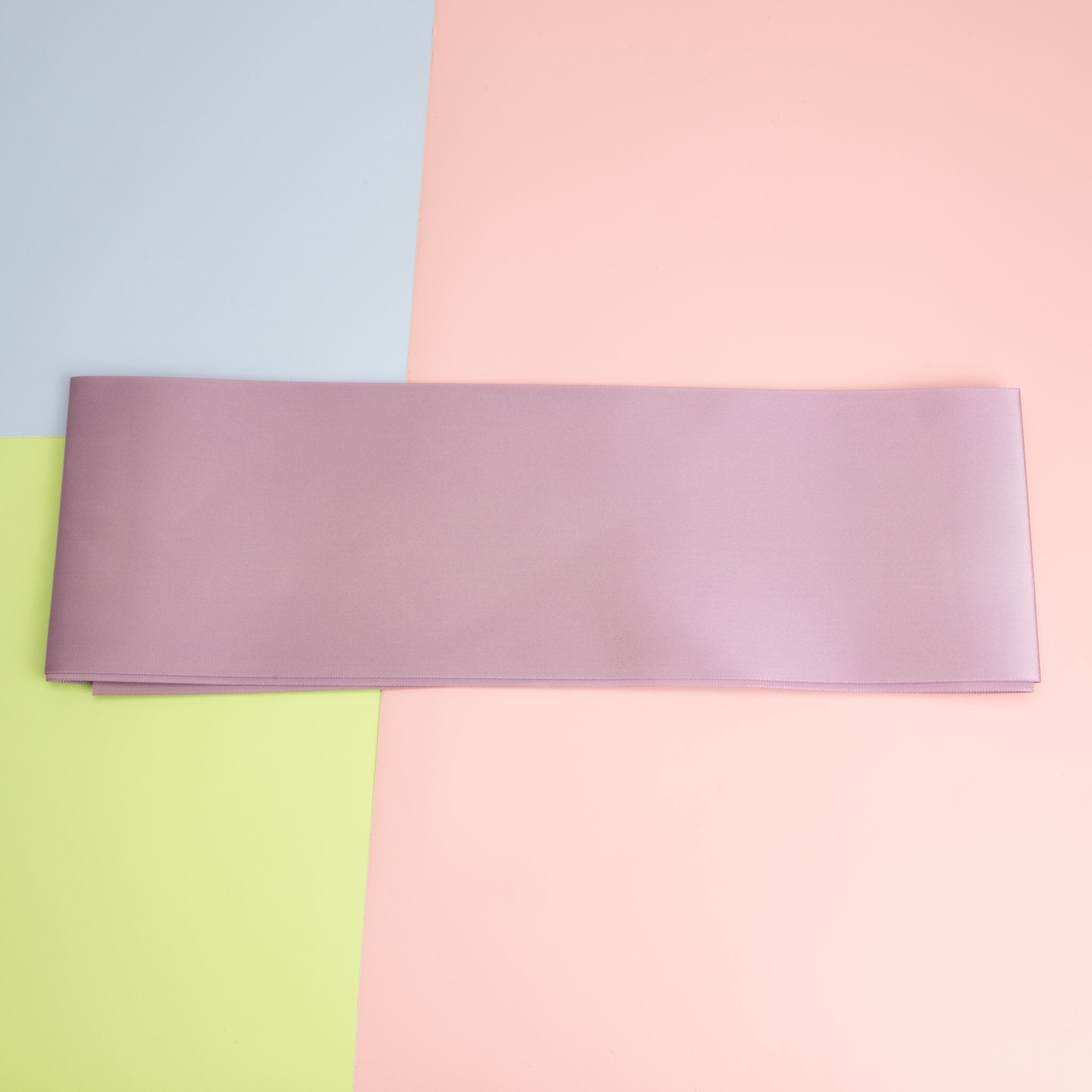 Satin Sash - Mauve