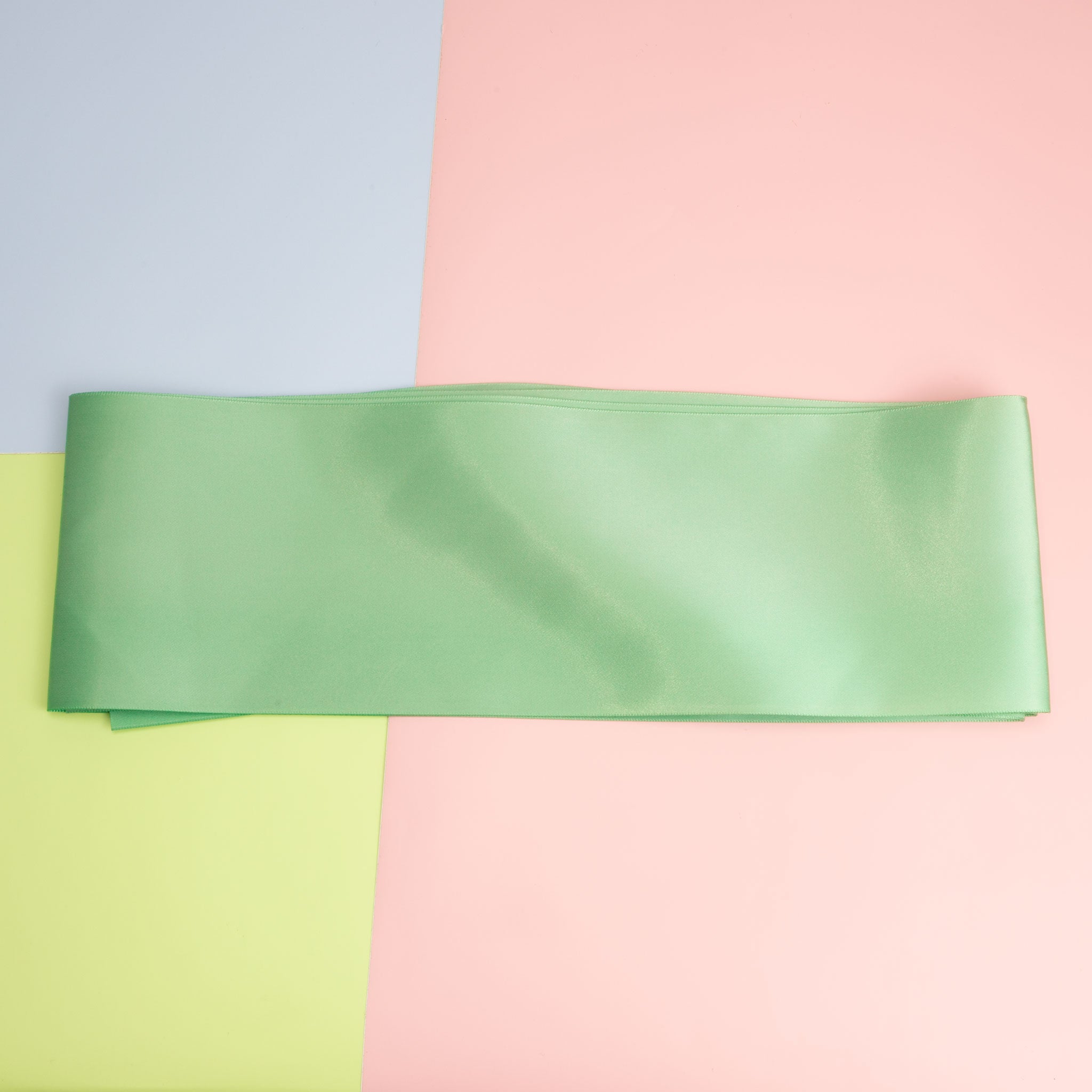 Satin Sash - Mint