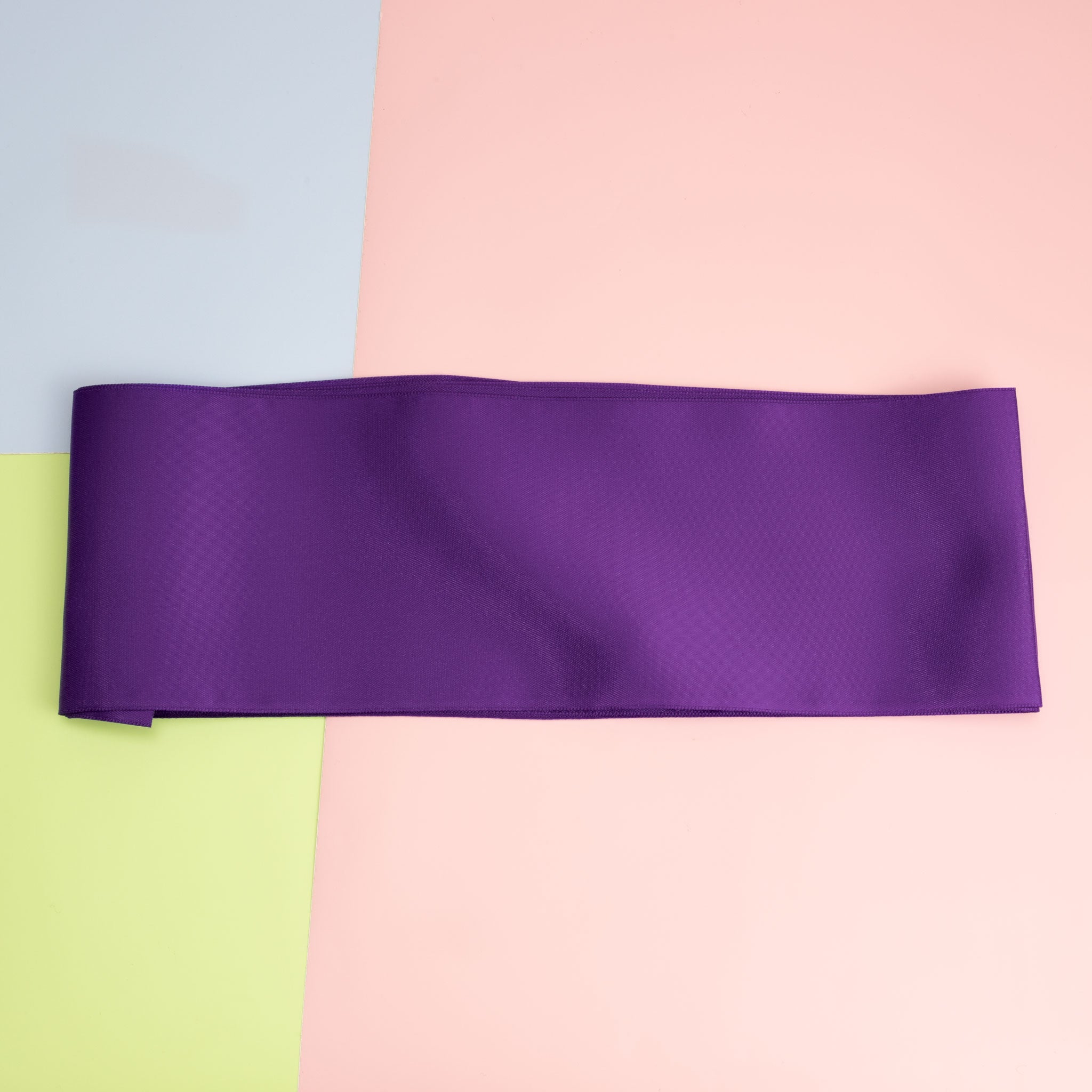 Satin Sash - Purple