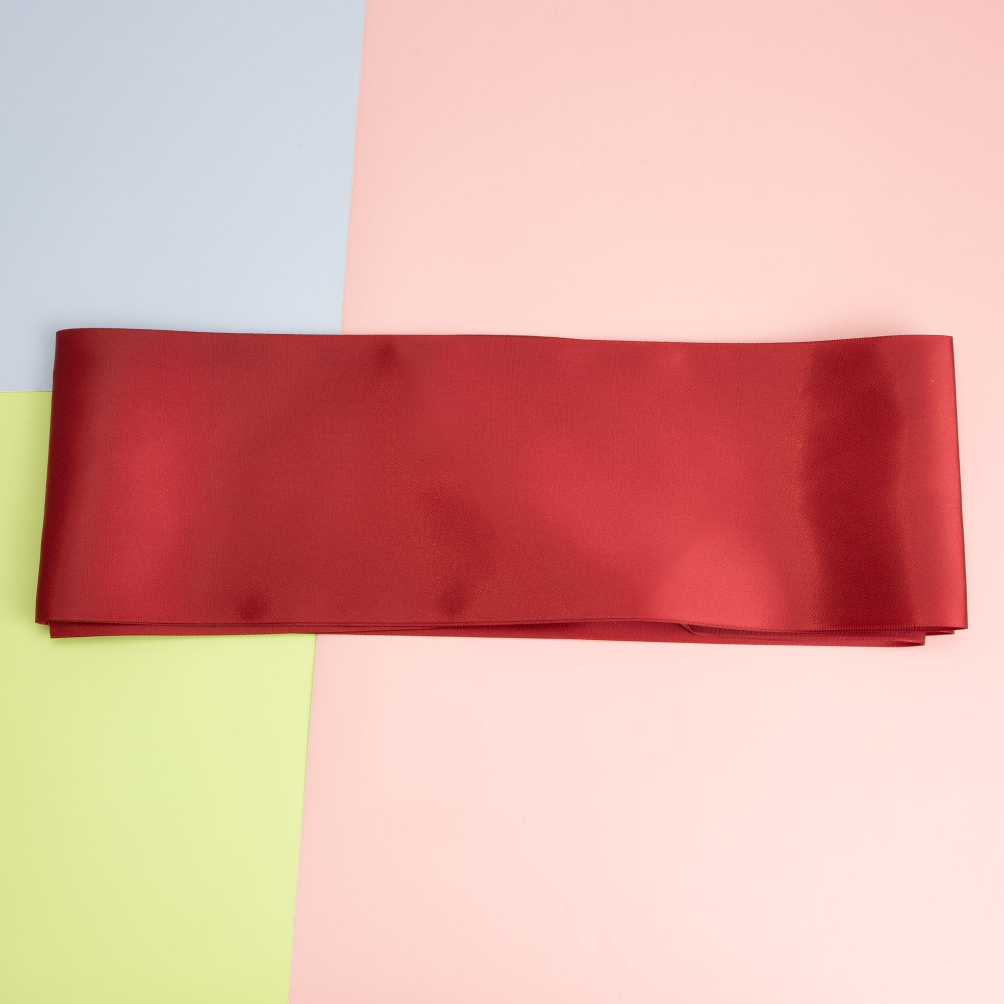 Satin Sash - Red Burgundy