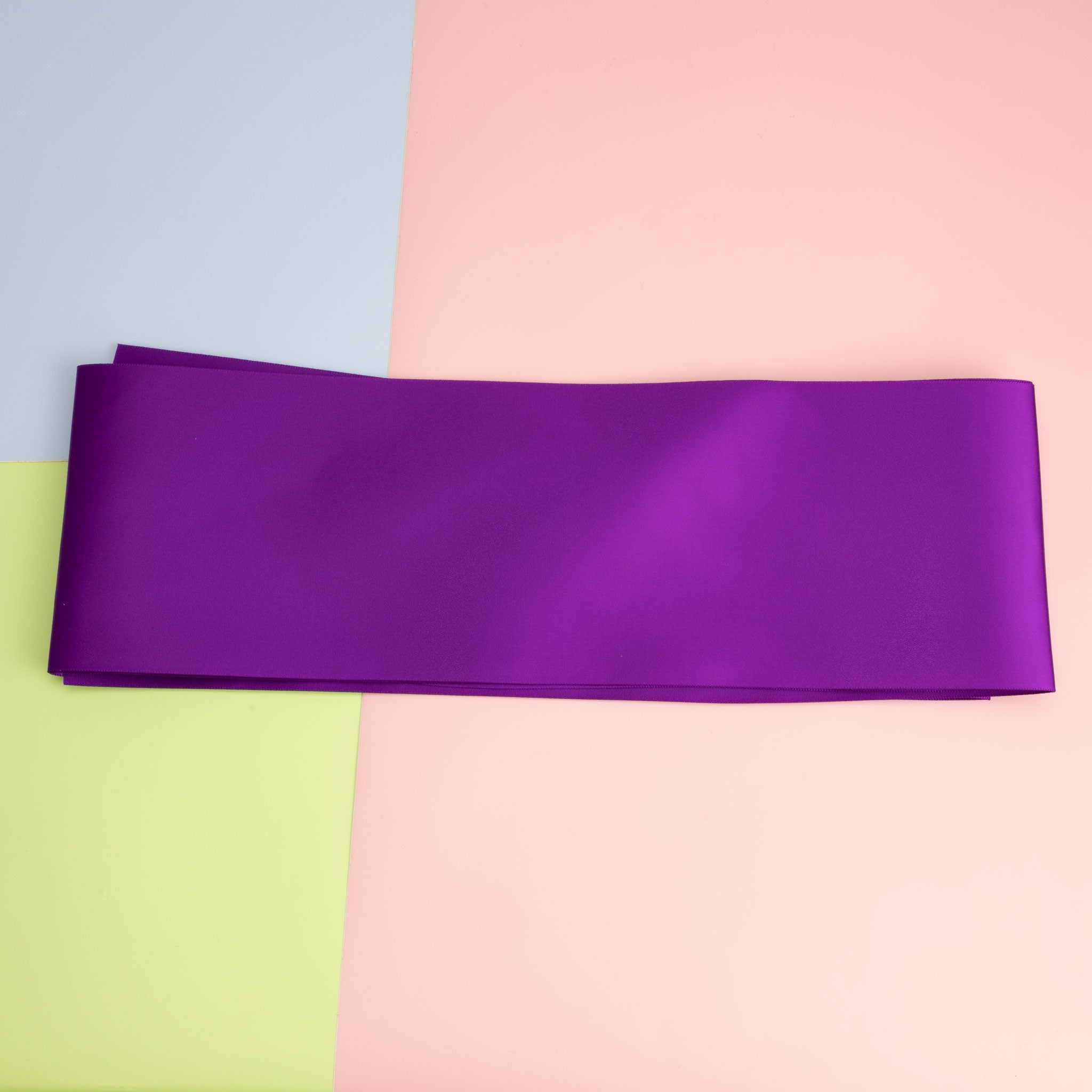 Satin Sash - Royal Purple