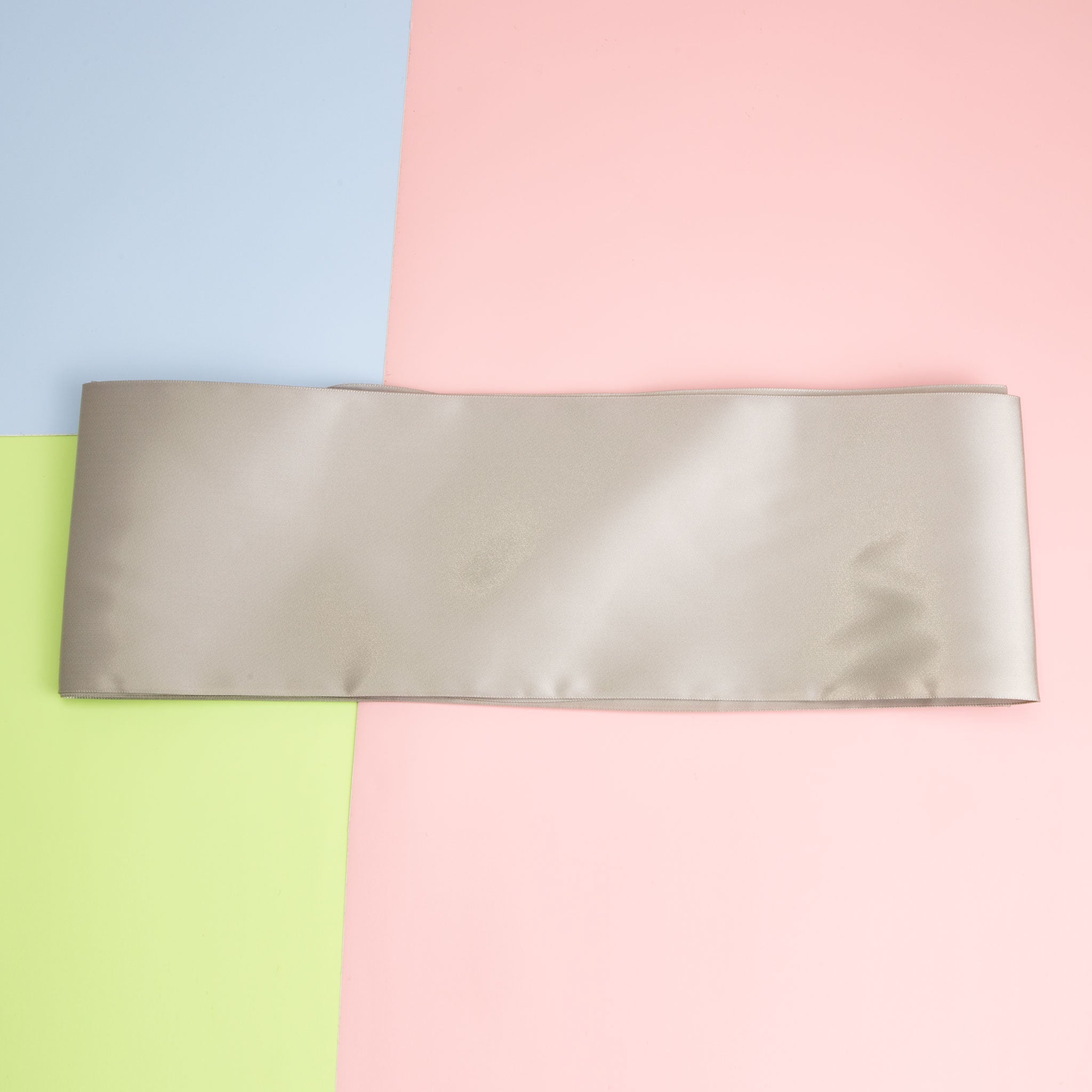 Satin Sash - Silver