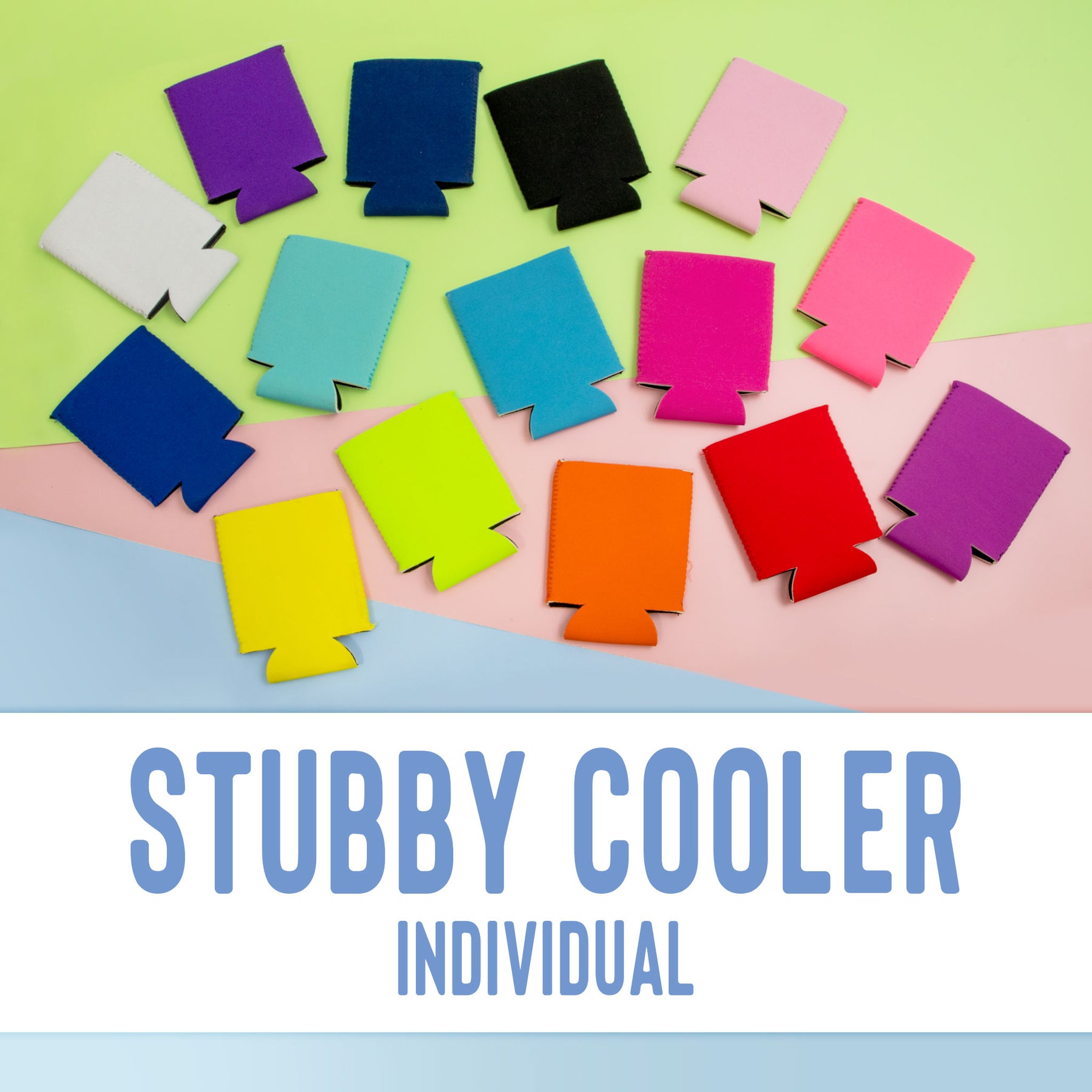Blank Stubby Coolers
