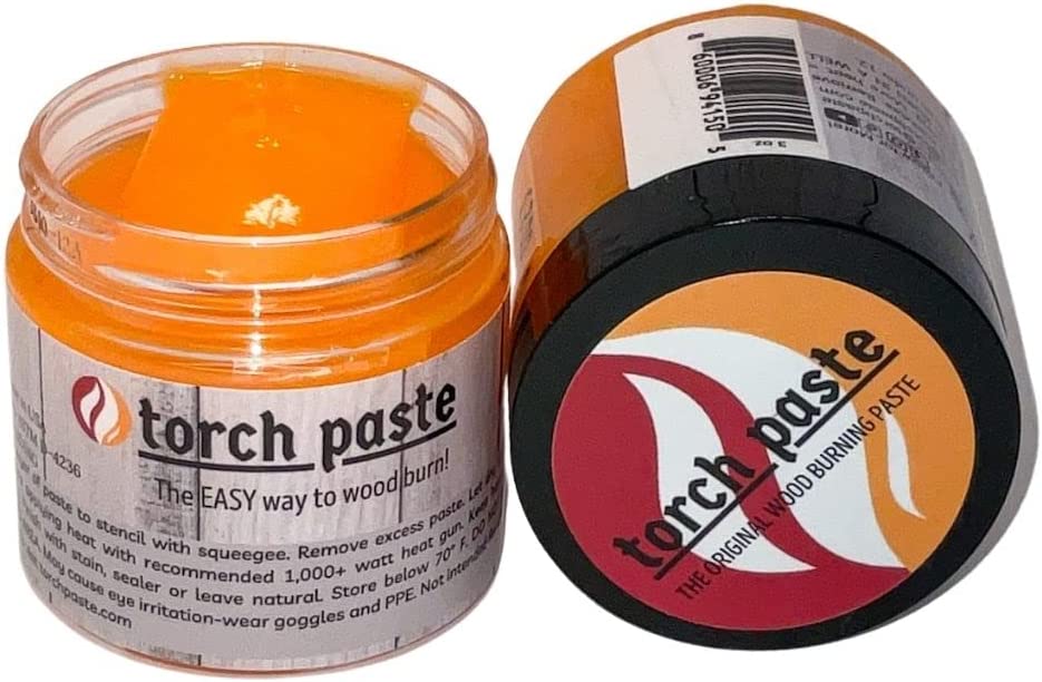 Torch Paste - Wood Burning Paste, Heat Activated Scorch Paste Wood